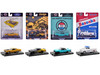 Auto Drivers Set of 4 pieces in Blister Packs Release 119 Limited Edition to 9450 pieces Worldwide 1/64 Diecast Model Cars M2 Machines 11228-119