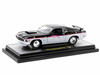 1970 Ford Mustang BOSS 429 Pro Street Black and Gray with Graphics Limited Edition to 6650 pieces Worldwide 1/24 Diecast Model Car M2 Machines 40300-124B