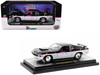 1970 Ford Mustang BOSS 429 Pro Street Black and Gray with Graphics Limited Edition to 6650 pieces Worldwide 1/24 Diecast Model Car M2 Machines 40300-124B