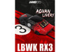 Mazda RX 3 Liberty Walk RHD Right Hand Drive #3 ADVAN Red and Black 1/64 Diecast Model Car Inno Models IN64-LBWKRX3-02
