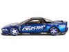 Honda NSX Evasive V2 #52 Blue Metallic with Carbon Top Designed by Jun Imai Kaido House Special 1/64 Diecast Model Car Mini GT KHMG137