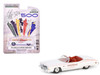 1973 Cadillac Eldorado Convertible 57th Annual Indianapolis 500 Mile Race Official Pace Car White with Red Interior Hobby Exclusive Series 1/64 Diecast Model Car Greenlight 30472