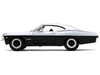 1967 Chevrolet Impala SS Silver Metallic and Black Bigtime Muscle Series 1/24 Diecast Model Car Jada 35217