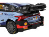 Hyundai i20 N Rally1 Hybrid #11 Thierry Neuville Martijn Wydaeghe Hyundai Shell Mobis WRT Winner WRC Monte Carlo Rally 2024 1/18 Model Car Top Speed TS0580