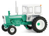 1973 Tractor with Closed Cab Green and White Down on the Farm Series 9 1/64 Diecast Model Greenlight 48090A