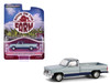 1985 GMC Sierra Classic K2500 Pickup Truck Silver Metallic and Midnight Blue Down on the Farm Series 9 1/64 Diecast Model Greenlight 48090D