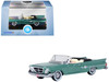 1961 Chrysler 300 Convertible Pinewood Green Metallic 1/87 (HO) Scale Diecast Model Car Oxford Diecast 87CC61005