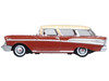 1957 Chevrolet Nomad Adobe Beige with Sierra Gold Top 1/87 (HO) Scale Diecast Model Car Oxford Diecast 87CN57008