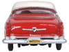 1955 Chrysler New Yorker Deluxe St Regis Tango Red and Platinum Metallic 1/87 (HO) Scale Diecast Model Car Oxford Diecast 87CNY55001