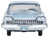 1959 Plymouth Savoy Sedan Powder Blue 1/87 (HO) Scale Diecast Model Car Oxford Diecast 87PS59003