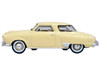 1950 Studebaker Champion Starlight Coupe Tulip Cream 1/87 (HO) Scale Diecast Model Car Oxford Diecast 87SC50001