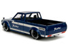 1972 Datsun 620 Pickup Truck Blue Metallic and Cream JDM Tuners Series 1/24 Diecast Model Car Jada 35953