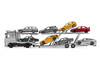 Mercedes Benz Actros Auto Transporter White 1/64 Diecast Model GCD KS-069-400