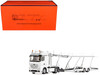 Mercedes Benz Actros Auto Transporter White 1/64 Diecast Model GCD KS-069-400