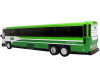 MCI D4500CT Commuter Coach Bus Metrolinx GO Transit Ontario White Green The Bus & Motorcoach Collection Limited Edition 504 pieces Worldwide 1/50 Plastic Model Iconic Replicas 50-0541