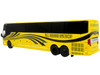 Prevost H3-45 Coach Bus All Aboard America Yellow Graphics Limited Edition 1/87 HO Diecast Model Iconic Replicas 87-0420