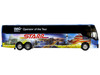Prevost H3-45 Coach Bus Starr Tours Blue Graphics Limited Edition 1/87 HO Diecast Model Iconic Replicas 87-0444