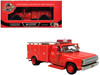 1974 Dodge D-300 Rescue Unit Los Angeles County Fire Department Squad 51 Red 5 Alarm Series Limited Edition 1/87 HO Diecast Model Iconic Replicas 87-0537