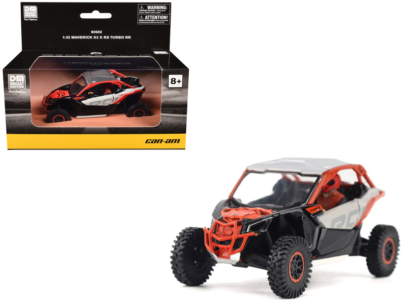 Can-Am Maverick X3 X RS Turbo RR Triple Black with Driver Figure 1