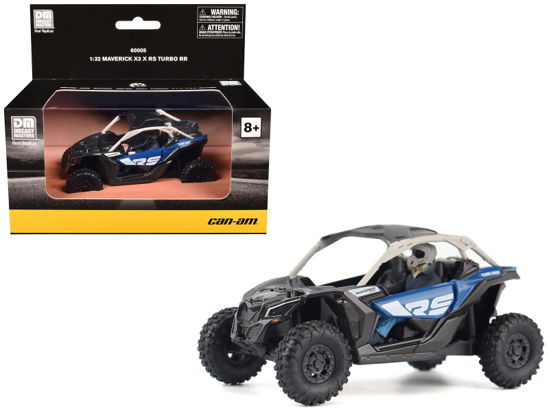 Can-Am Maverick X3 X RS Turbo RR Triple Black with Driver Figure 1