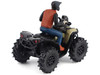 Can Am Renegade X MR 1000R ATV Desert Tan with Driver Figure 1/32 Diecast Model BRP Models 60011
