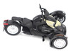 Can Am Ryker Rally 3 Wheel Motorcycle Sand Storm and Black 1/32 Diecast Model BRP Models 60015
