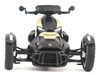 Can Am Ryker Rally 3 Wheel Motorcycle Sand Storm and Black 1/32 Diecast Model BRP Models 60015