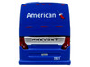 Prevost H3 45 Coach Bus American Airlines Landline Blue with Graphics Limited Edition 1/87 (HO) Diecast Model Iconic Replicas 87-0449