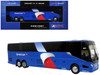 Prevost H3 45 Coach Bus American Airlines Landline Blue with Graphics Limited Edition 1/87 (HO) Diecast Model Iconic Replicas 87-0449