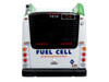 New Flyer Xcelsior XHE40 Transit Bus AC Transit Zero Emission White and Green with Graphics The Bus & Motorcoach Collection Limited Edition 1/87 (HO) Diecast Model by Iconic Replicas 87-0535