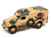 Dodge WC54 Ambulance Desert Camouflage Rat Fink Pop Culture 2024 Release 2 1/64 Diecast Model Car Johnny Lightning JLPC015-JLSP394