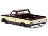 Chevrolet Silverado Pickup Truck KAIDO Vintage Spec V1 Brown with Cream Sides Designed by Jun Imai Kaido House Special 1/64 Diecast Model Car Mini GT KHMG145