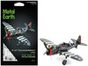Model Kit Republic P 47 Thunderbolt Fighter Aircraft The Jug United States Army Air Forces Moderate Difficulty Steel Model Metal Earth ME1002