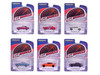 GreenLight Muscle Set of 6 pieces Series 29 1/64 Diecast Model Cars Greenlight 13360SET