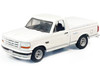 1994 Ford F 150 SVT Lightning Pickup Truck with Tonneau Bed Cover White Hobby Exclusive Series 1/64 Diecast Model Car Greenlight GL30511