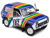 Lada Niva #182 Jean Pierre Jabouille Michel Sardou Paris Dakar Rally 1984 Competition Series 1/18 Diecast Model Car Solido S1807305