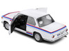 1971 BMW 2002 Tii Turbo Evocation White with Stripes 1/18 Diecast Model Car Solido S1808602