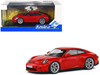 Porsche 911 992 GT3 Touring Guards Red 1/43 Diecast Model Car Solido S4316501