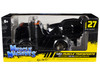 JDM Flatbed Truck Matt Black and 1986 Audi Sport Quattro S1 E2 Matt Black Muscle Transports Series 1/64 Diecast Models Muscle Machines 11560BK