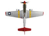 North American P 51C Mustang Fighter Aircraft Alice Jo Capt Wendell Pruitt 302nd FS Italy 1945 United States Army Air Force Air Power Series 1/48 Diecast Model Hobby Master HA8517