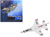 Lockheed F 16C Fighting Falcon Fighter Aircraft Thunderbirds #1 6 Decals Royal International Air Tattoo 2017 United States Air Force Air Power Series 1/72 Diecast Model Hobby Master HA38039B
