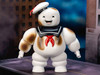Ghostbusters 6 Stay Puft Marshmallow Man Figure with Nano Ecto 1 Car Diorama Set Ghostbusters 1984 Movie Next Level Series Model Jada 31441
