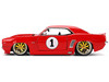 1969 Chevrolet Camaro #1 Red with White Stripes Fast & Furious Series 1/24 Diecast Model Car Jada 36151