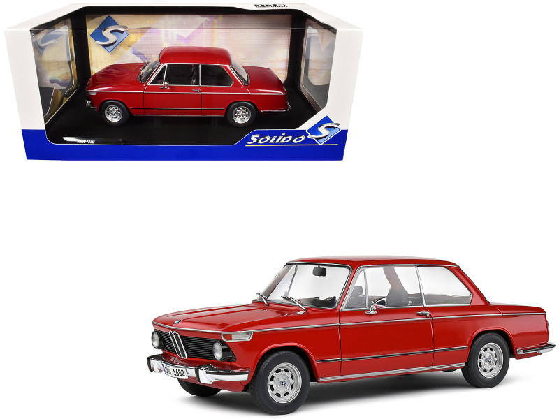 1971 BMW 1602 Verona Red 1/18 Diecast Model Car Solido S1808601