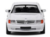 1990 Mercedes Benz 560 SEC AMG WideBody Classic White 1/43 Diecast Model Car Solido S4310904