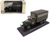 GMC CCKW 353 6x6 2 1 2 Ton Truck with Communications Shelter Olive Drab United States Army 1/43 Diecast Model Militaria Die Cast 24214-41