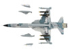 Northrop F 5F Tiger II Aircraft 58th Tactical Training Wing Williams Air Force Base United States Air Force Air Power Series 1/72 Diecast Model Hobby Master HA3377