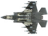 Lockheed Martin F 35A Lightning II Aircraft Red Tail 187th Fighter Wing Alabama Air National Guard 2024 United States Air Force Air Power Series 1/72 Diecast Model Hobby Master HA4440