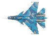 Sukhoi Su 33 Flanker D Fighter Aircraft 2nd Aviation Squadron 279th Shipborne Fighter Aviation Regiment 2005 Russian Navy Air Power Series 1/72 Diecast Model Hobby Master HA6410