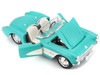 1957 Chevrolet Corvette Turquoise 1/24 Diecast Model Car Maisto 31275